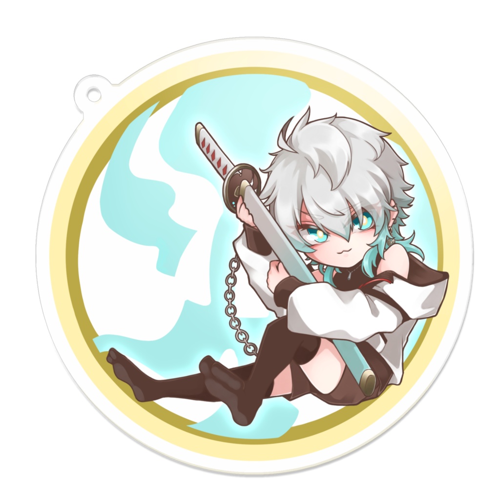 だえぐさんアクリルキーホルダー