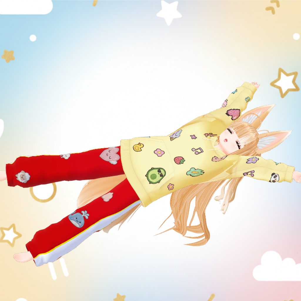 りむるる-rimururu-1.0【オリジナル3Dモデル】