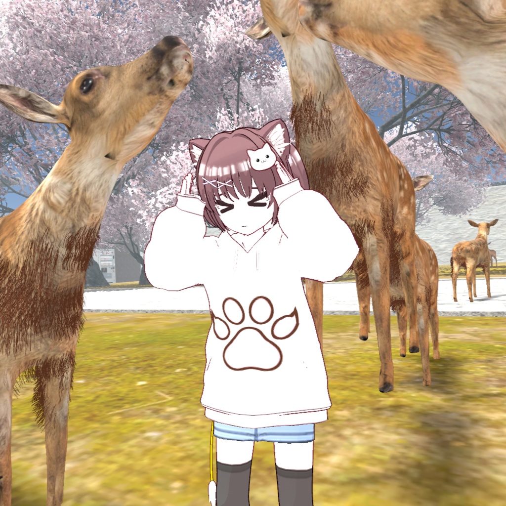 こあ-koa-1.0【オリジナル3Dモデル】