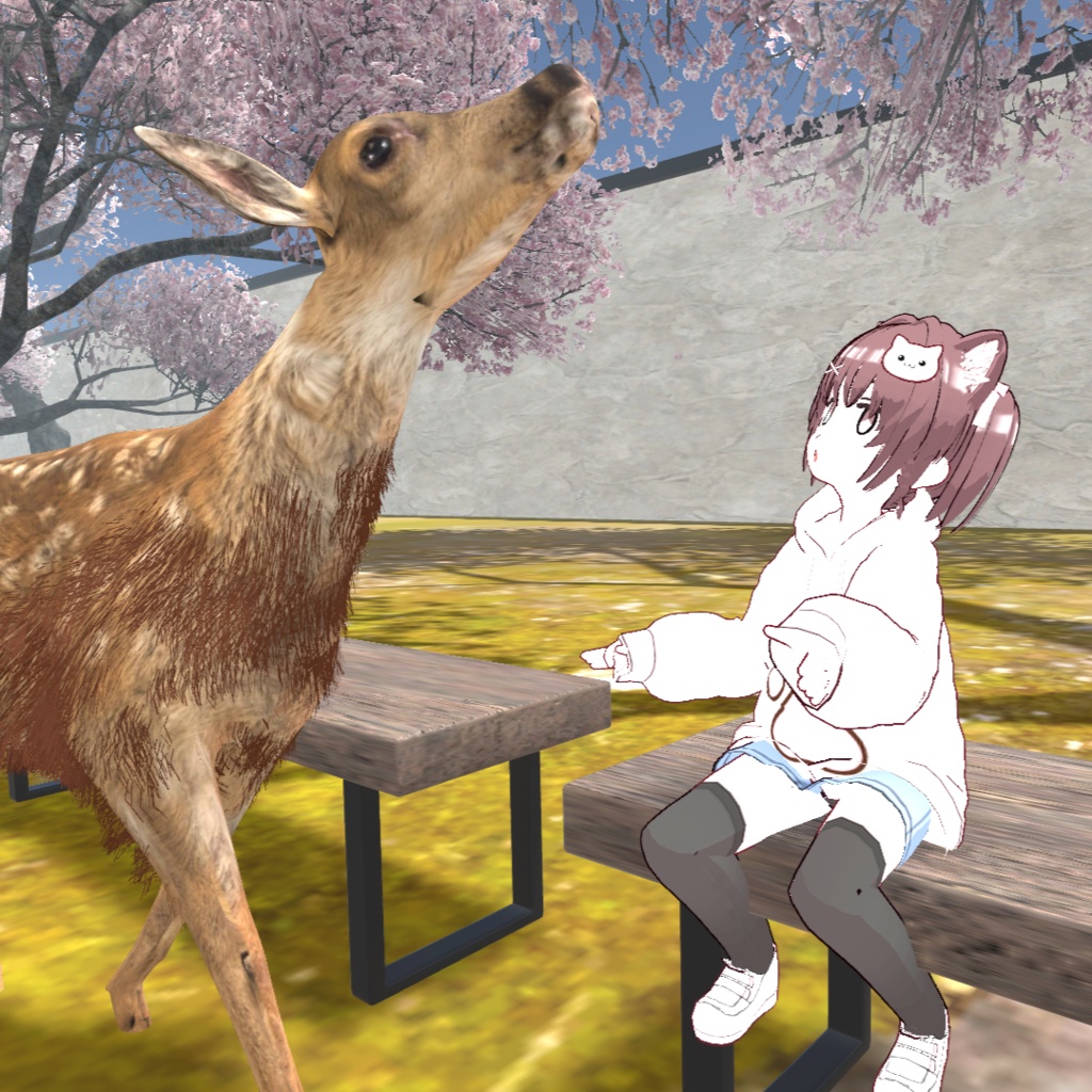 こあ-koa-1.0【オリジナル3Dモデル】