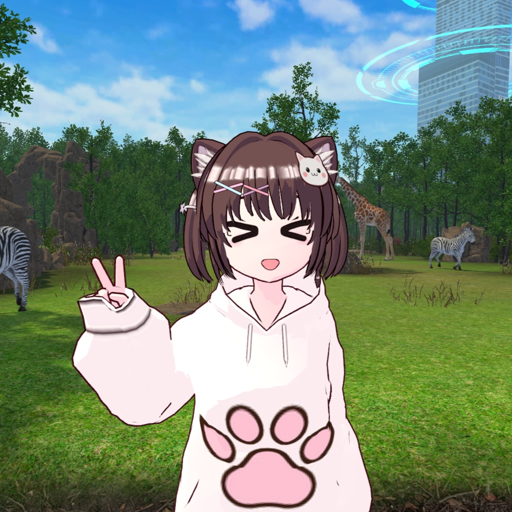 こあ-koa-1.0【オリジナル3Dモデル】