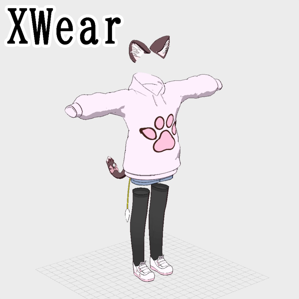 こあ-koa-1.0【オリジナル3Dモデル】