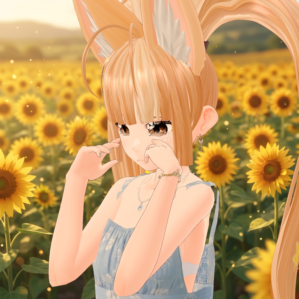 りむるる-rimururu-1.2【オリジナル3Dモデル】VRoidデータ/VRM/カスタムアイテム/XWear