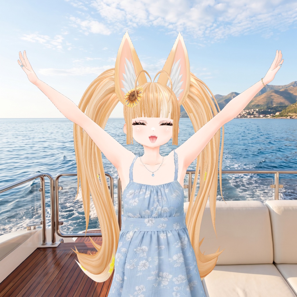 りむるる-rimururu-1.2【オリジナル3Dモデル】VRoidデータ/VRM/カスタムアイテム/XWear