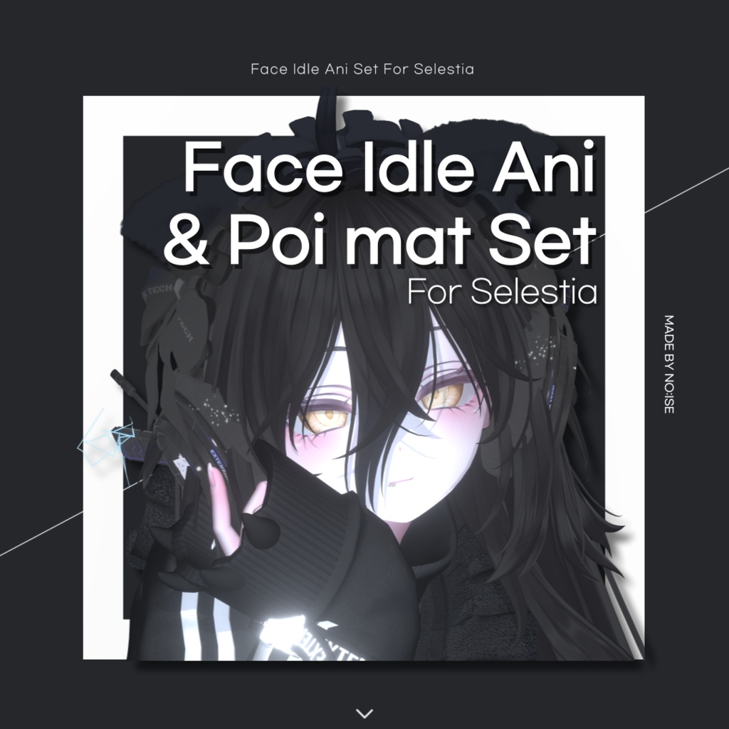 Face Idle Ani  & Poi mat Set For Selestia