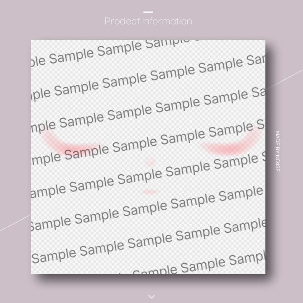 Make up & Face Ani & Poi mat set For Lime