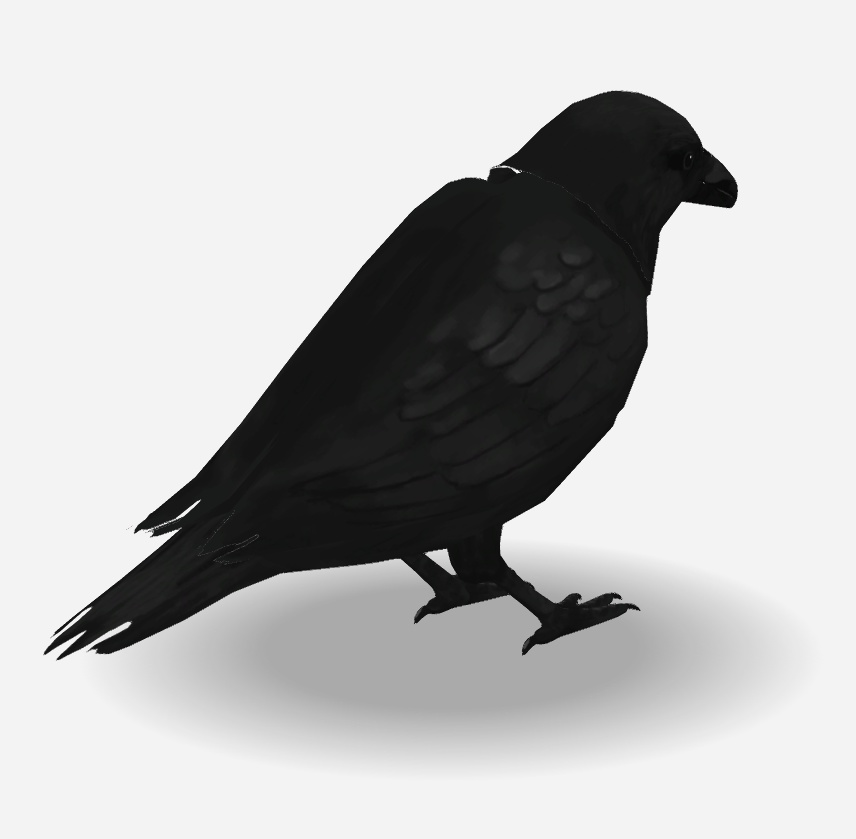 【VRM】ガチカラスアバター