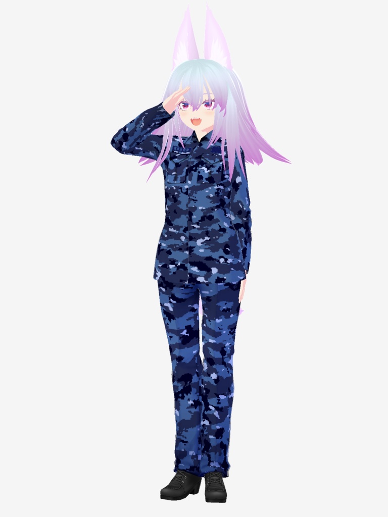 【VRoidテクスチャ】海上自衛隊っぽい服セット