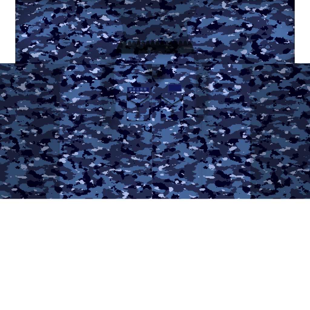 【VRoidテクスチャ】海上自衛隊っぽい服セット