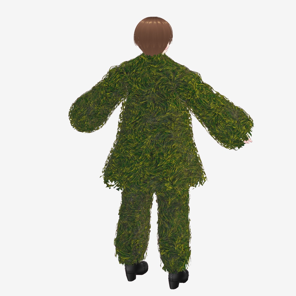 【VRoid衣装】ギリースーツ