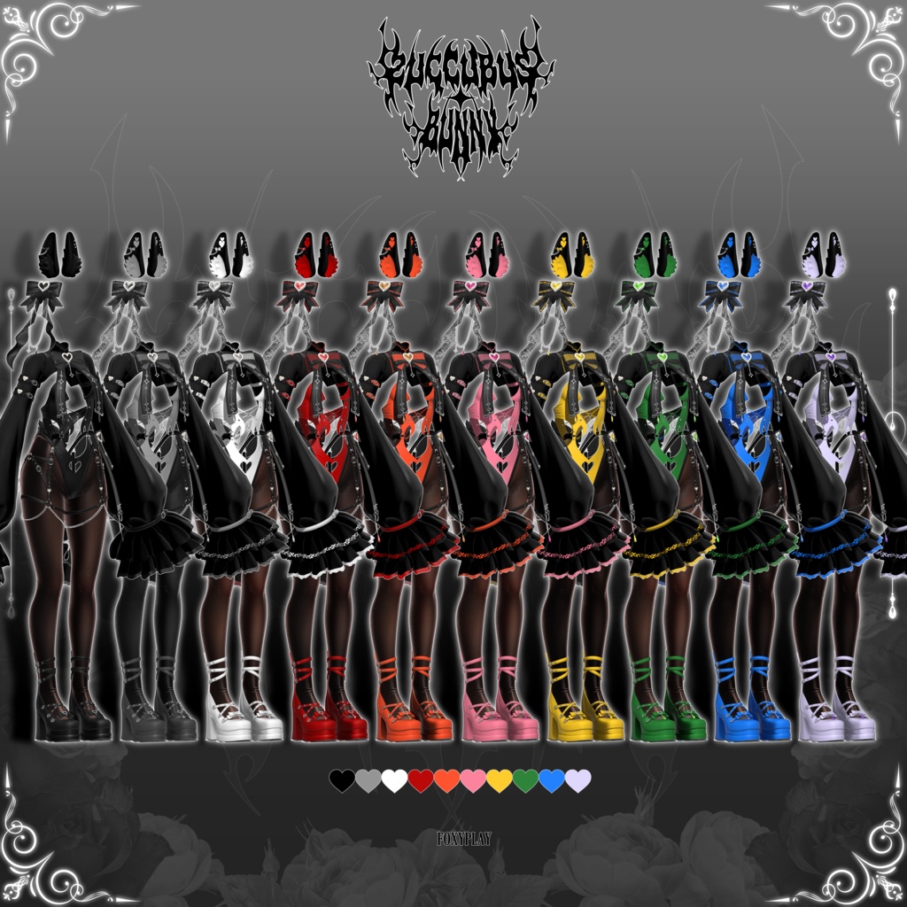 【16 avatars】 Succubus_Bunny🦊