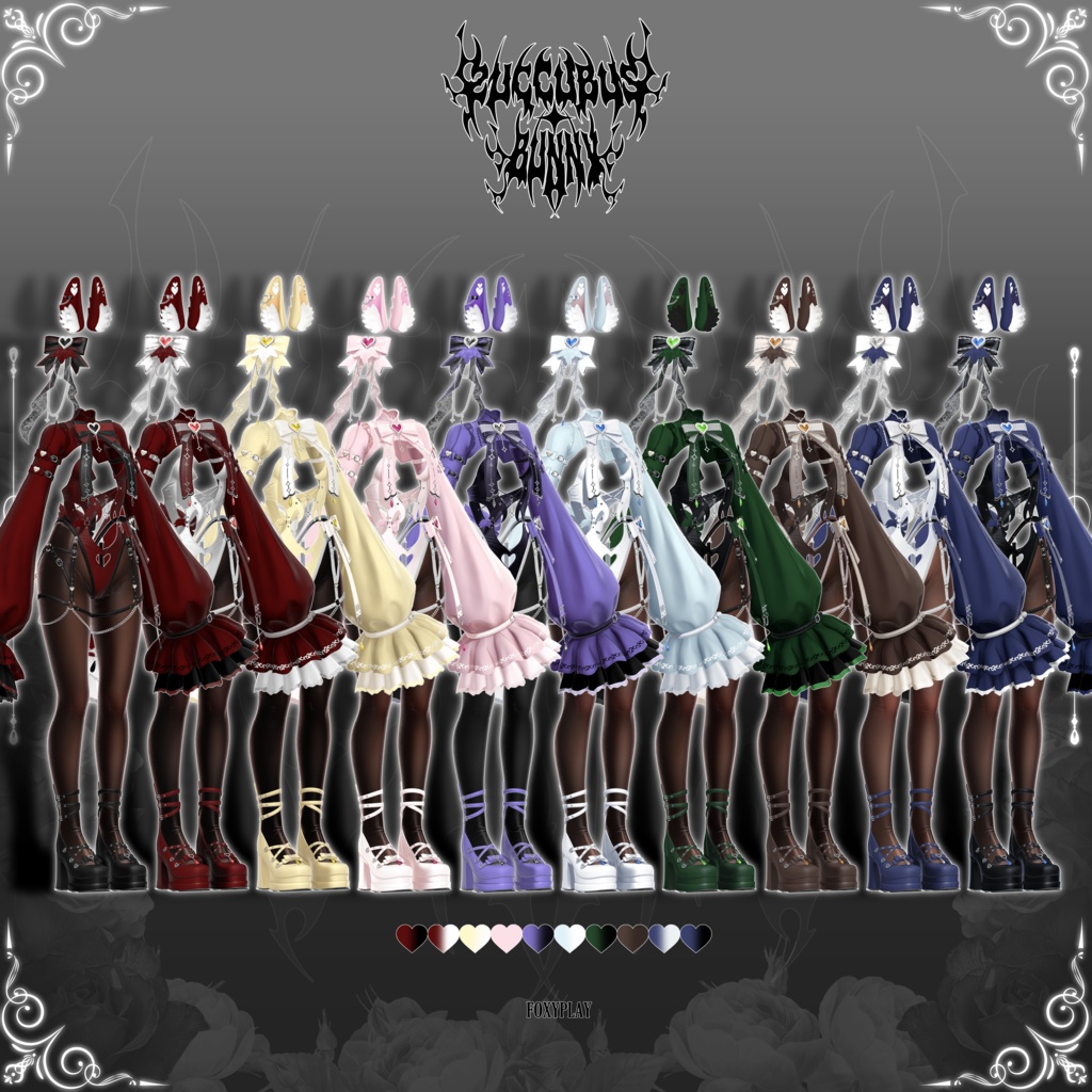 【16 avatars】 Succubus_Bunny🦊