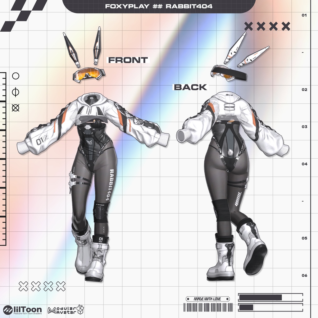 ⚡Big Sale【15 avatars】💗RABBIT404⚡