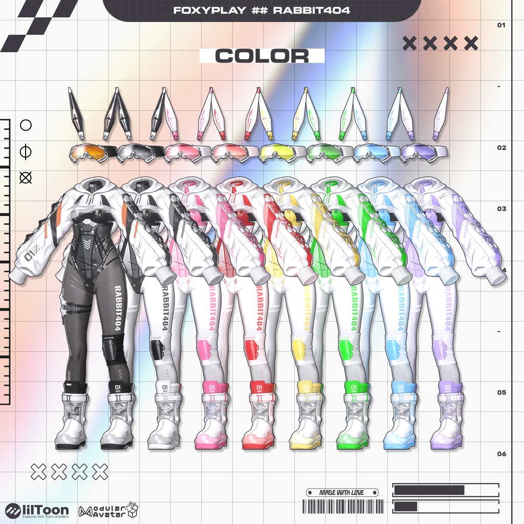 ⚡Big Sale【15 avatars】💗RABBIT404⚡