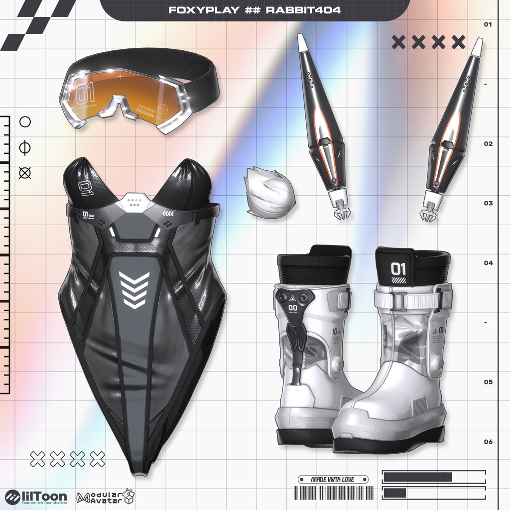 ⚡Big Sale【15 avatars】💗RABBIT404⚡