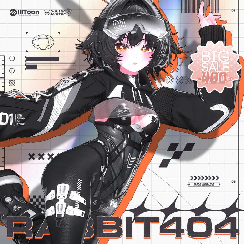 【15 avatars】💗RABBIT404⚡