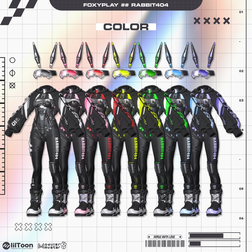 ⚡Big Sale【15 avatars】💗RABBIT404⚡