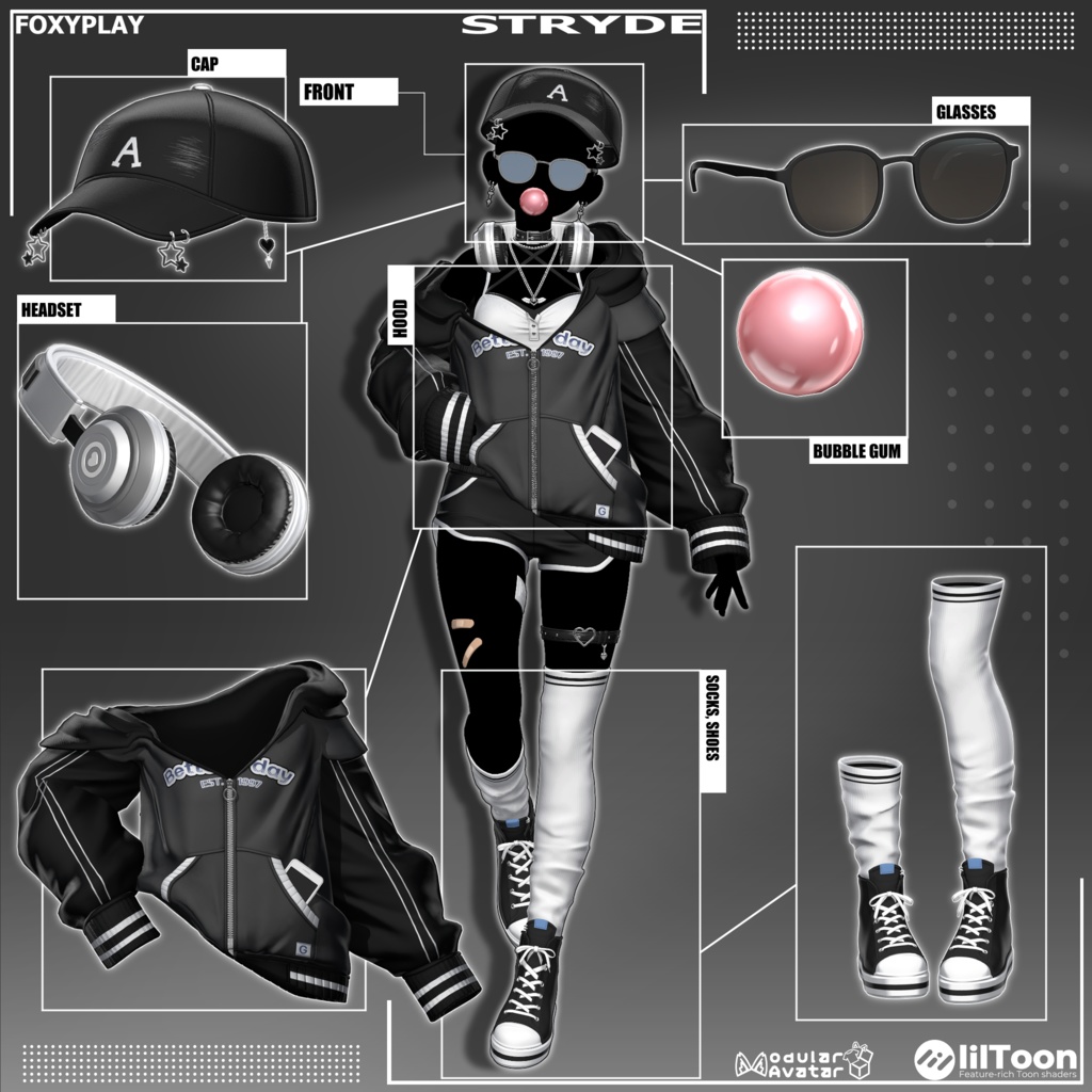 🎉Sale🎉【18 avatars】🧢STRYDE