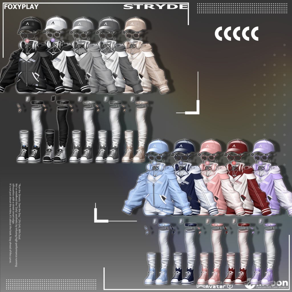 🎉Sale🎉【18 avatars】🧢STRYDE