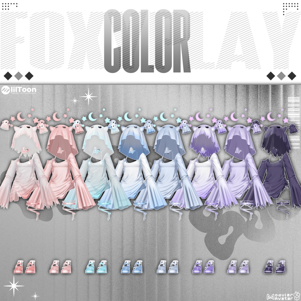 🎉Sale🎉【18 avatars】👻BOO🖤