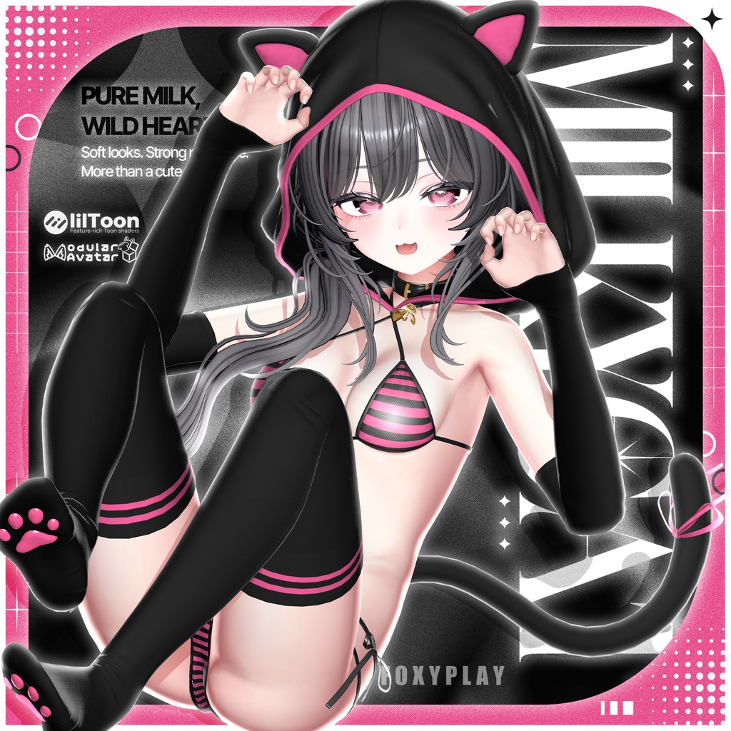 🎉Sale🎉【21avatars】🍼MilkyCat🐾