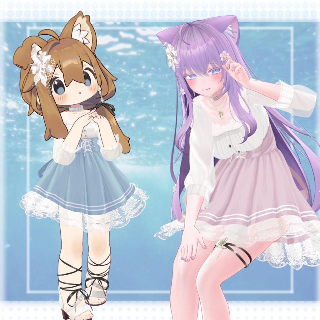 【7アバター対応】✨Pale Dolphin✨ペイルドルフィン