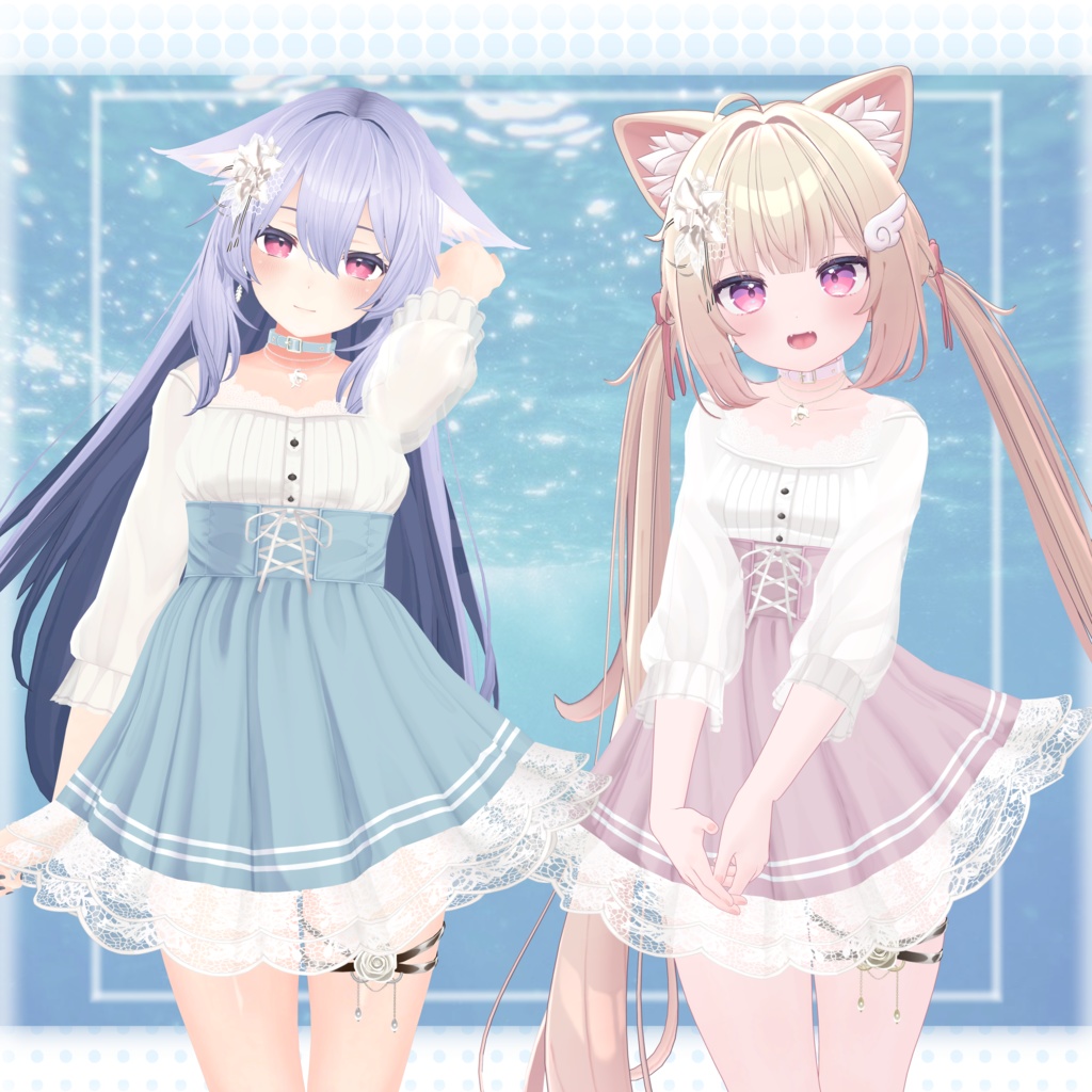 【7アバター対応】✨Pale Dolphin✨ペイルドルフィン