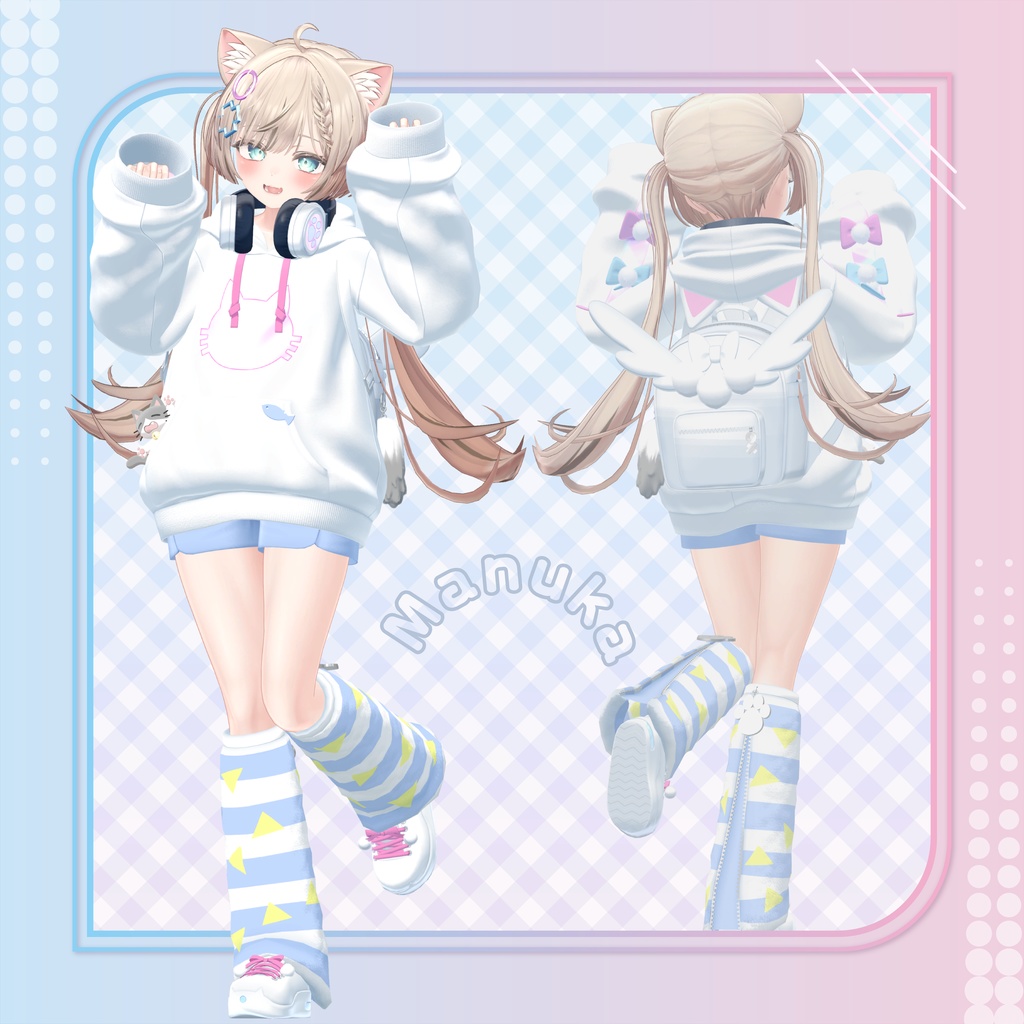 【7アバター対応】✨Cream Nekko✨クリームネッコ🌟