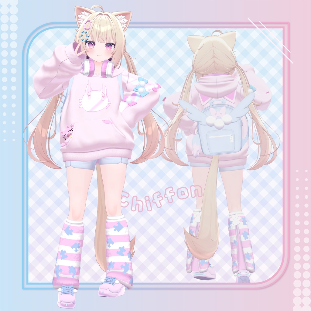 【7アバター対応】✨Cream Nekko✨クリームネッコ🌟