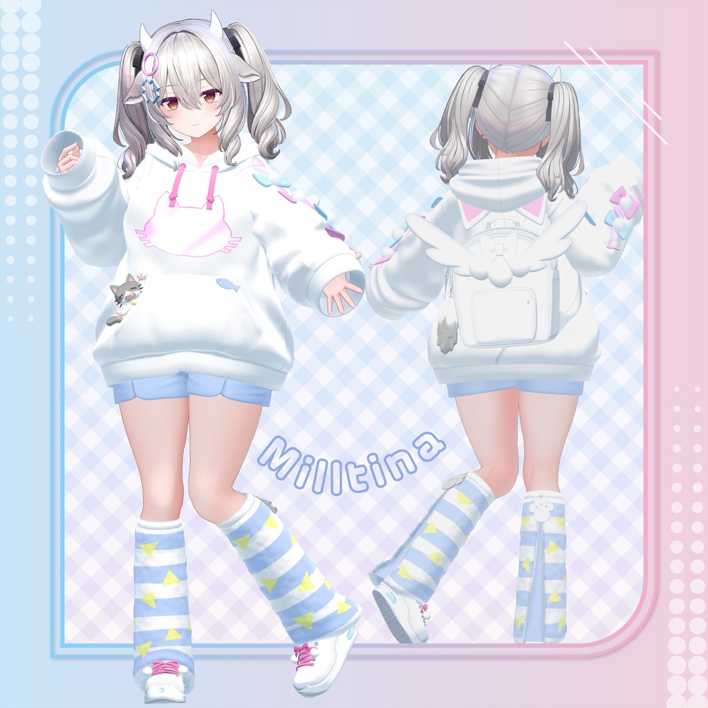 7アバター対応】✨Cream Nekko✨クリームネッコ🌟 - Riisya
