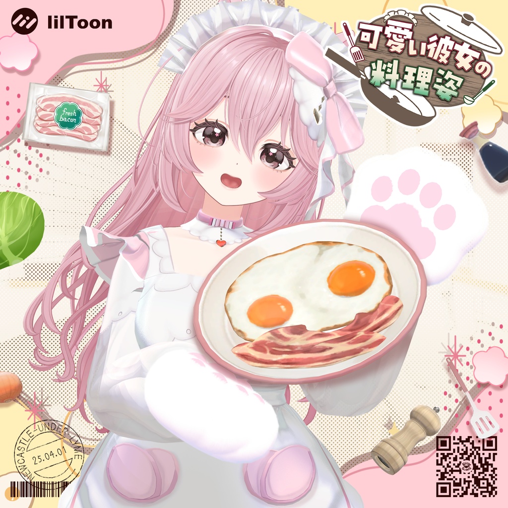 【10アバター対応】可愛い彼女の料理姿✨Kawaii Kanozyo🌟リニューアル