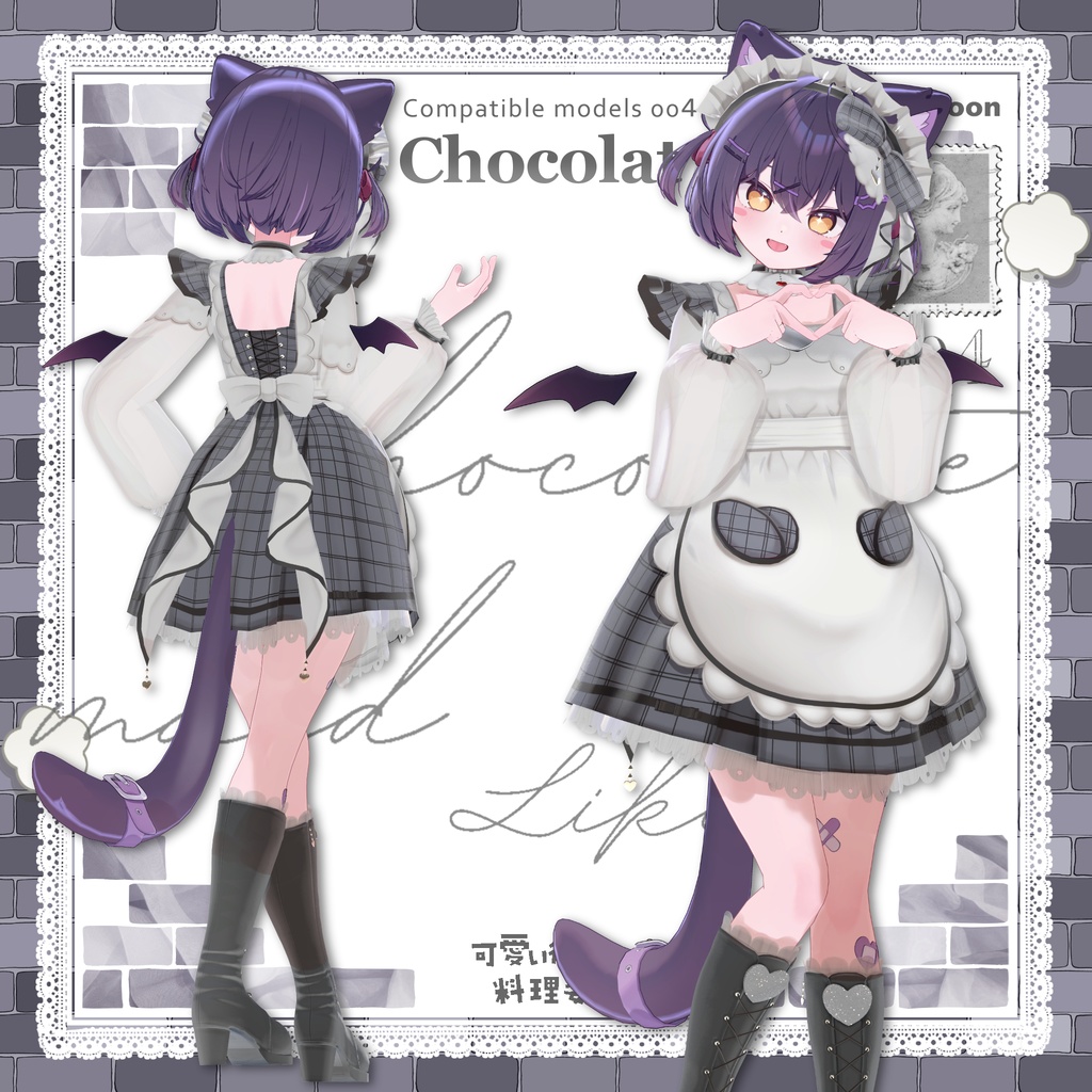 【9アバター対応】可愛い彼女の料理姿✨Kawaii Kanozyo🌟リニューアル