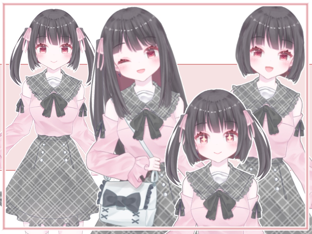 差分色々量産型女子ちゃん【VTS対応】