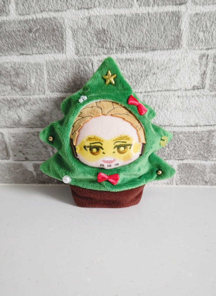 10cm〜11cm ぬい用 着ぐるみ クリスマスモチーフ