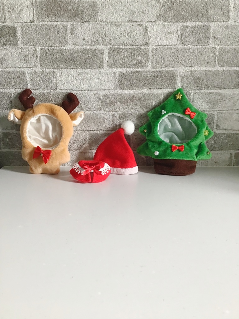 ぬい用 クリスマスモチーフ着ぐるみ