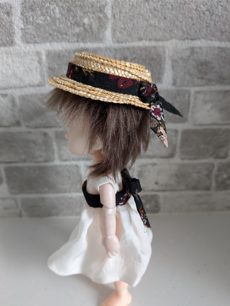 1/6サイズドール リカちゃん 麦わら帽子