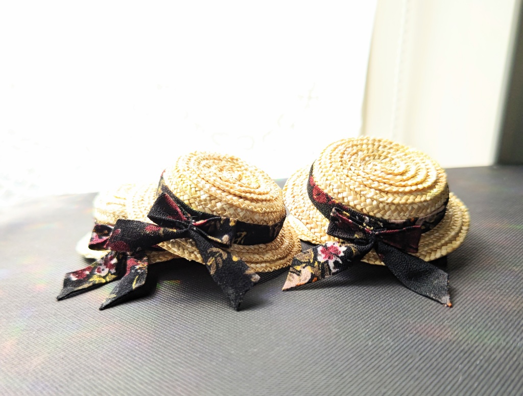 1/6サイズドール　リカちゃん　麦わら帽子