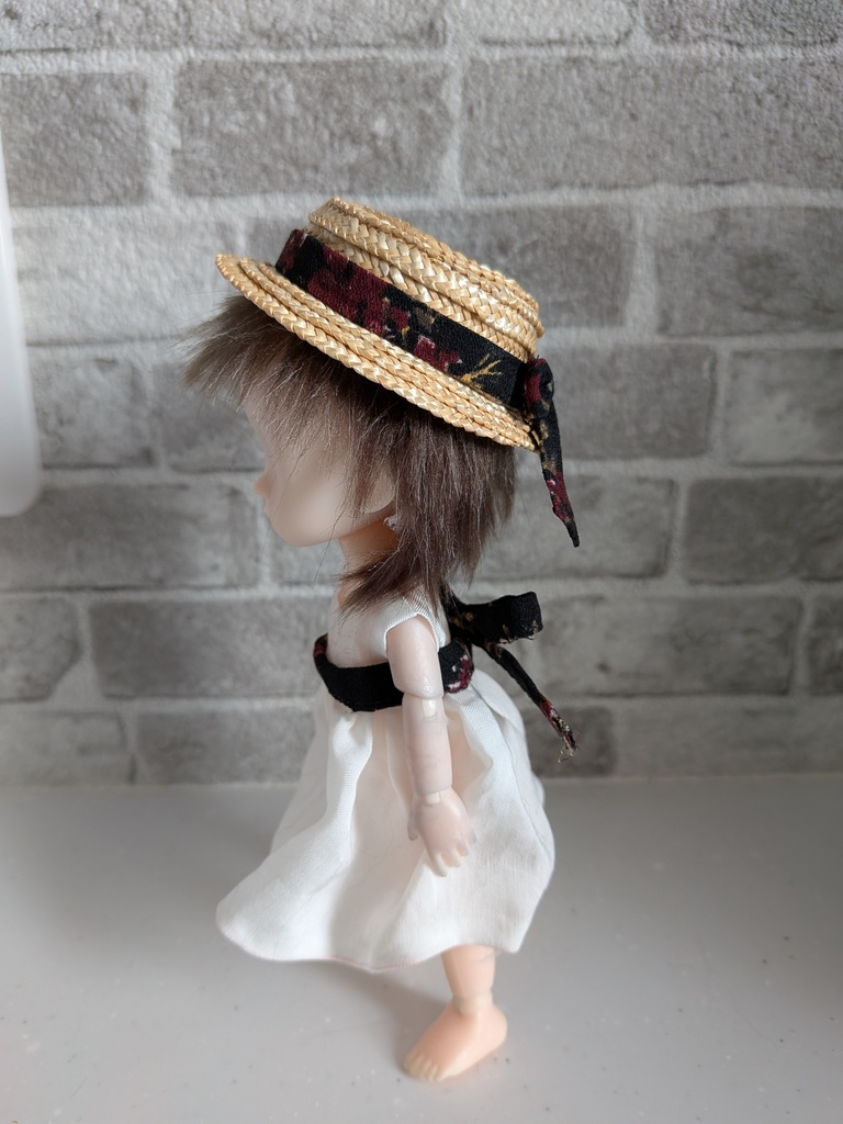 1/6サイズドール リカちゃん 麦わら帽子