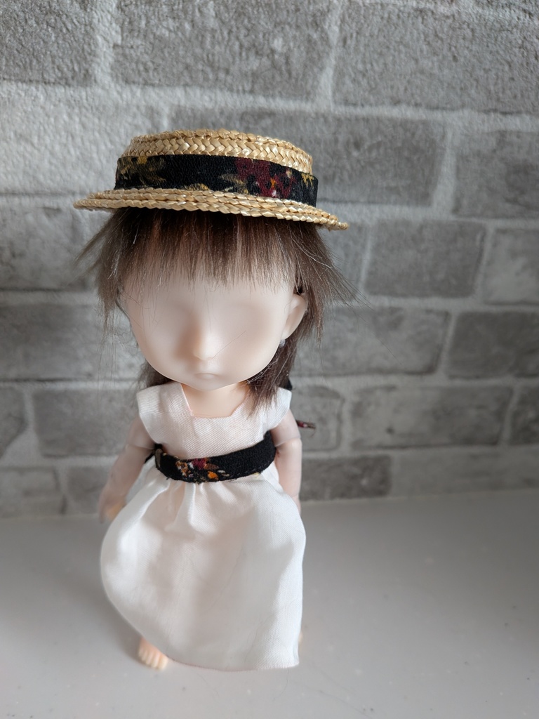 1/6サイズドール リカちゃん 麦わら帽子