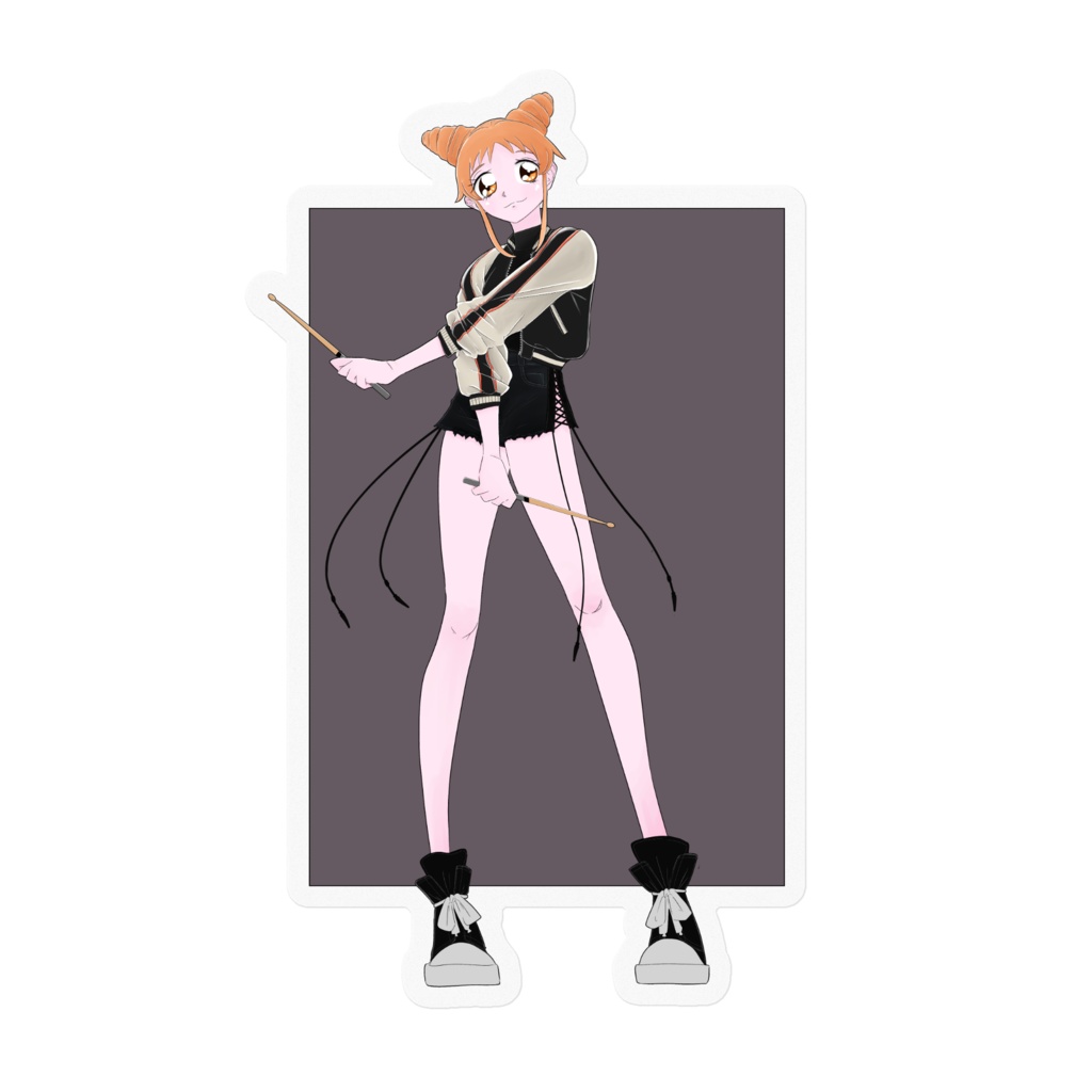 推しキャラバンドステッカー　有栖川おとめ