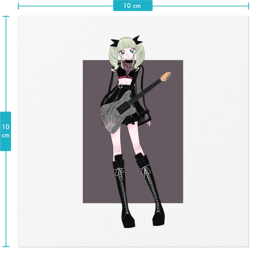 推しキャラバンドステッカー 藤堂ユリカ