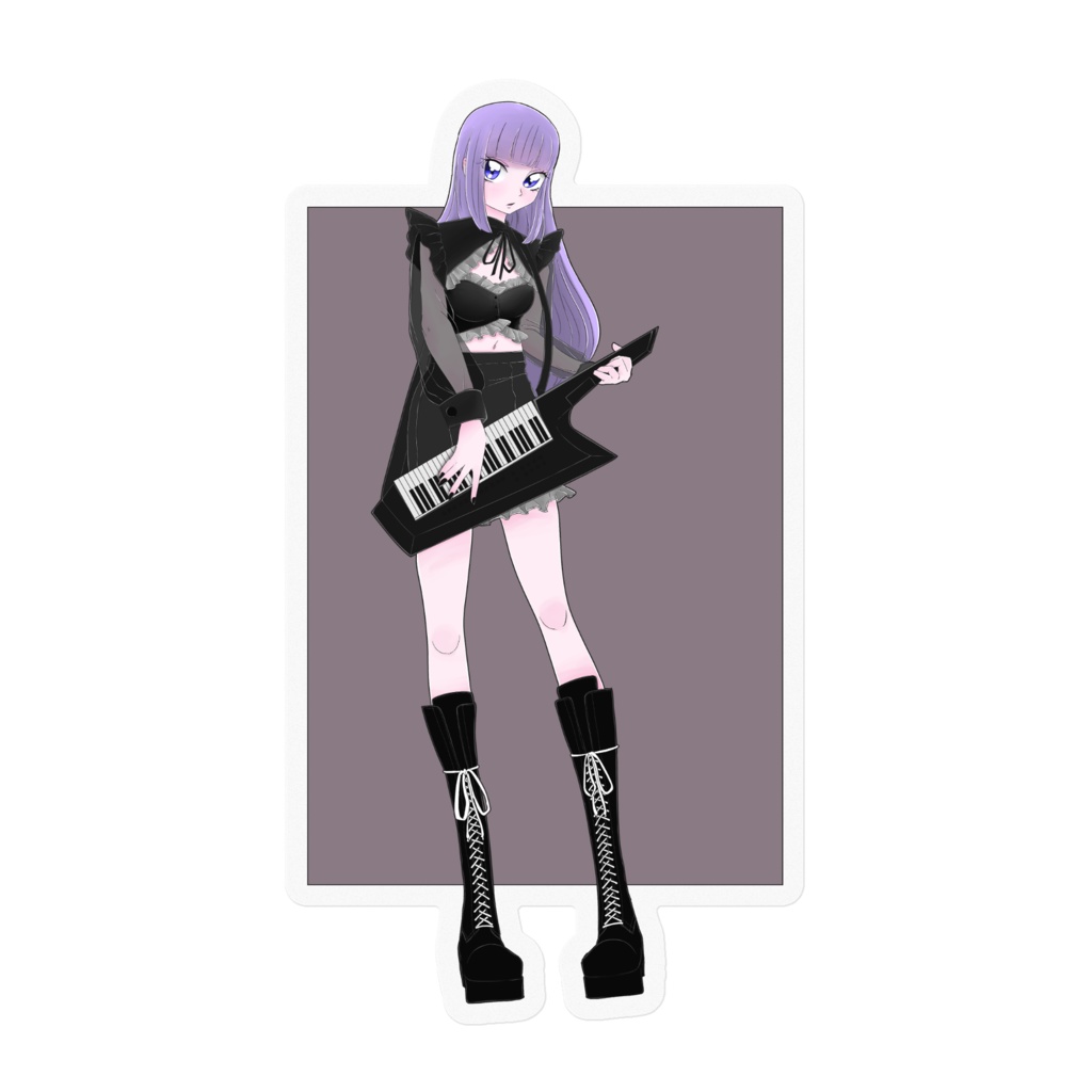 推しキャラバンドステッカー 氷上スミレ