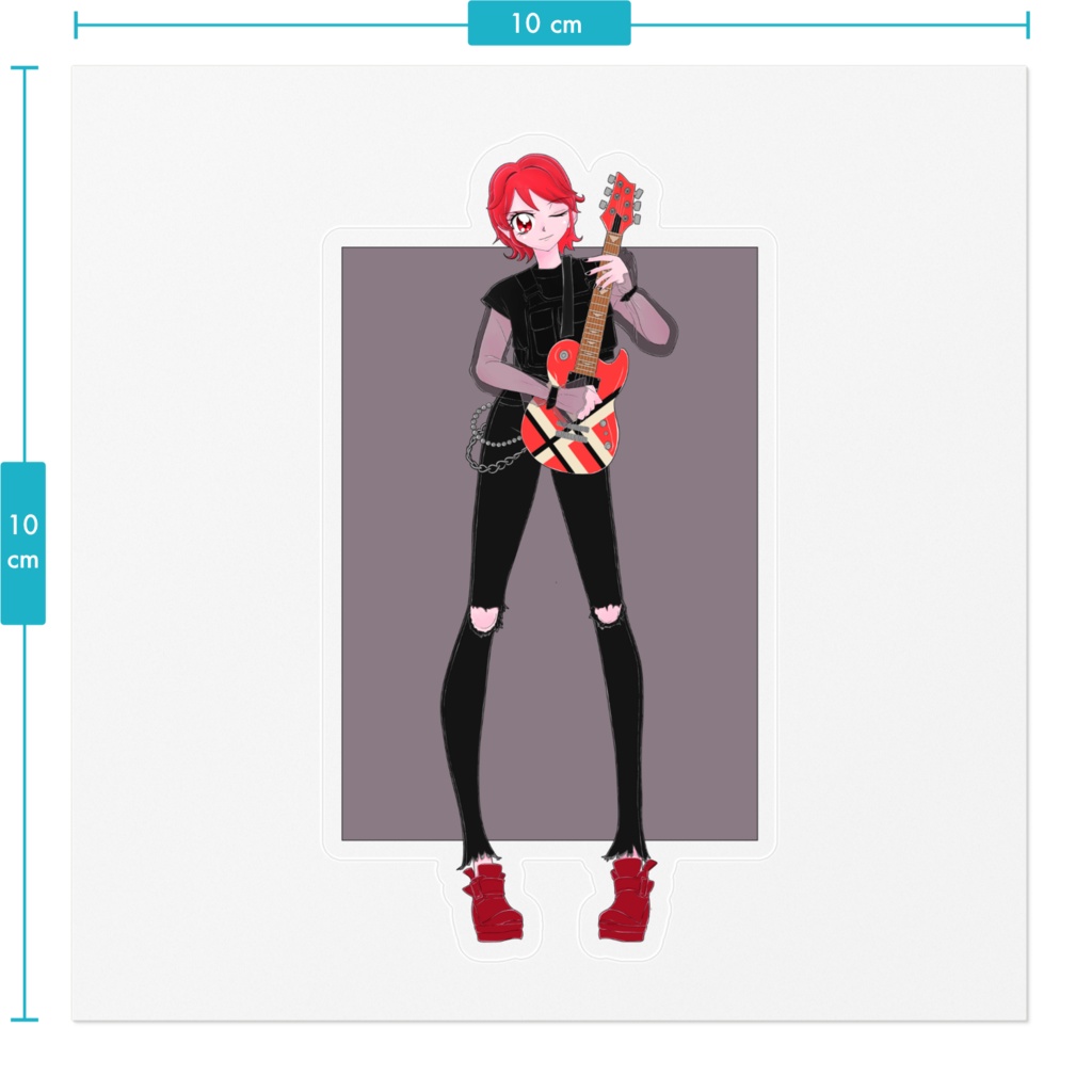 推しキャラバンドステッカー 一ノ瀬かえで