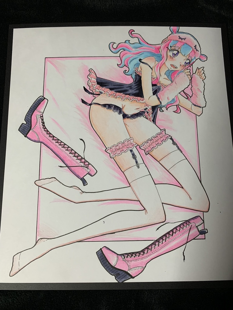 色紙　花園きらら