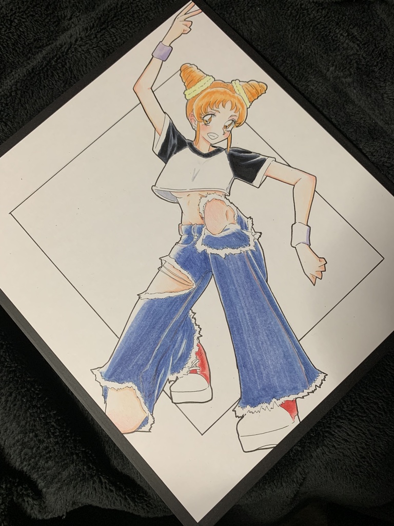 色紙　有栖川おとめ