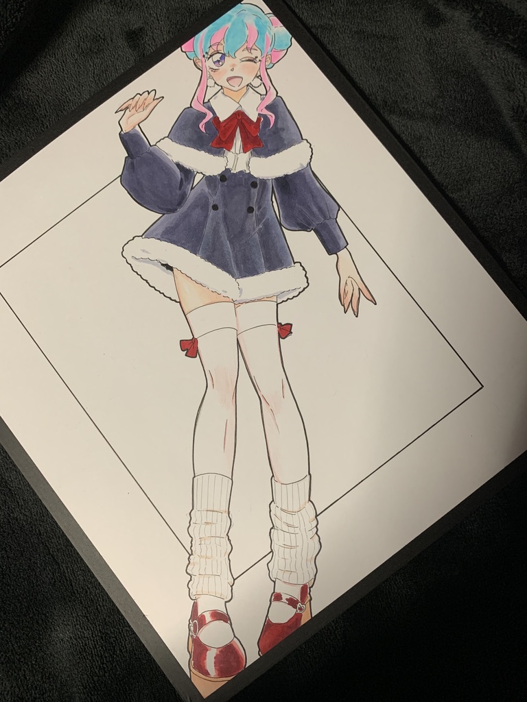 色紙　花園きらら