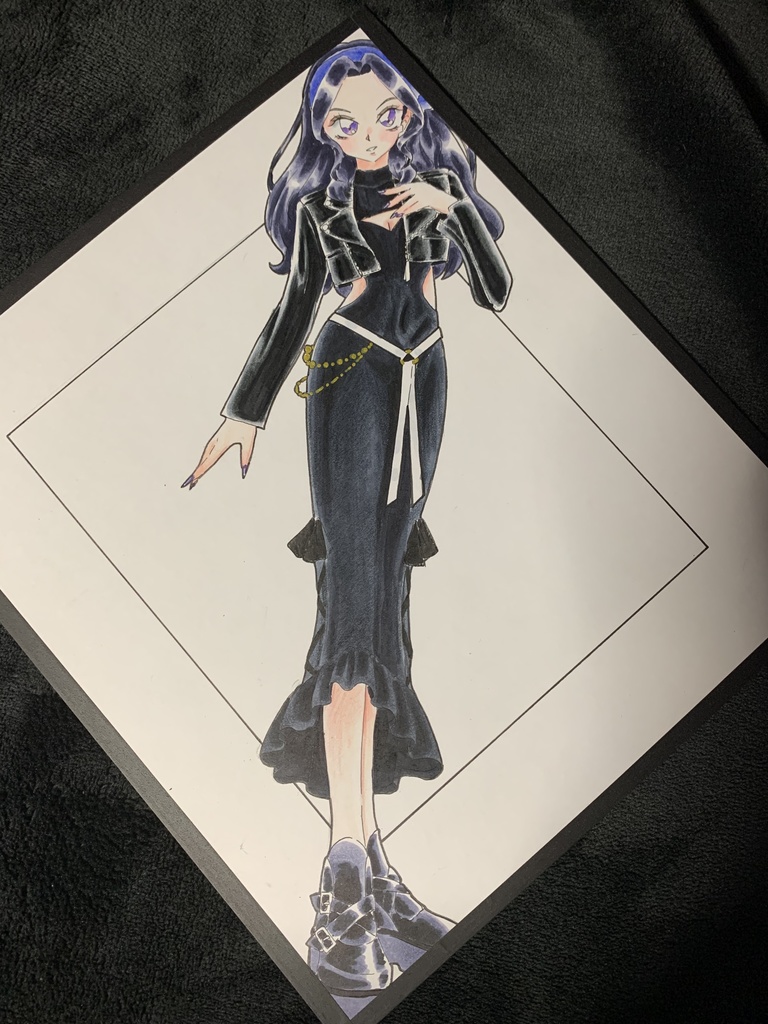 色紙　白樺リサ