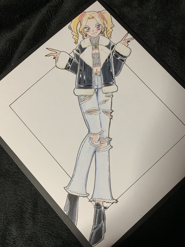 色紙　大地のの