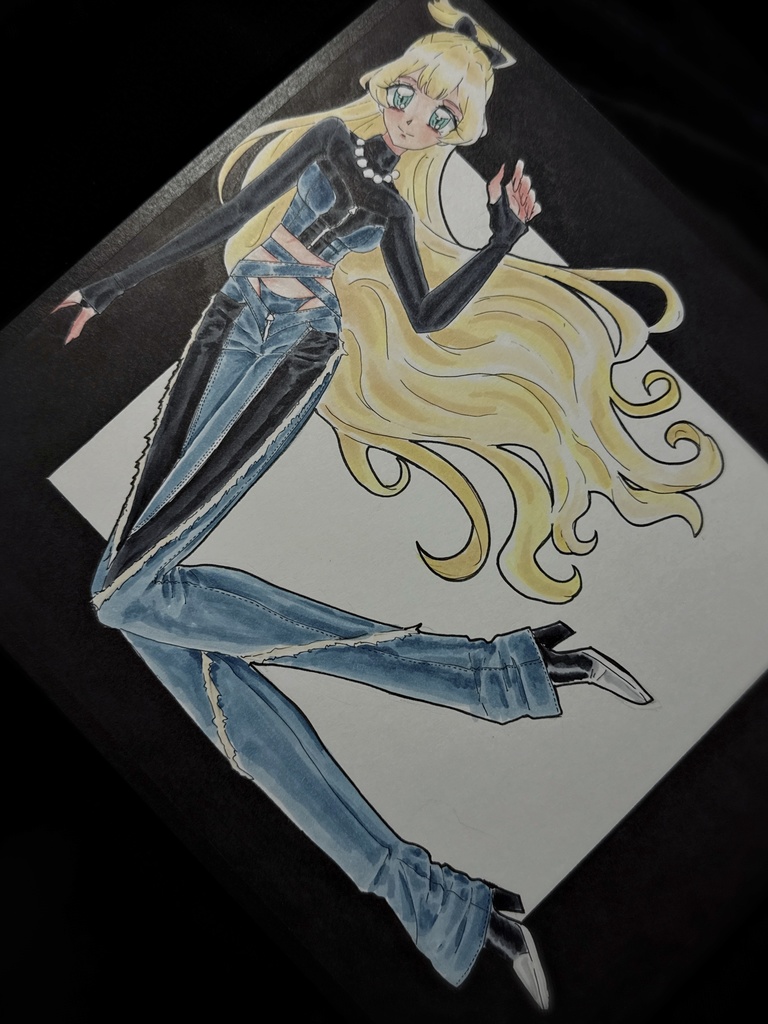 大色紙　白鳥ひめ　アイカツスターズ