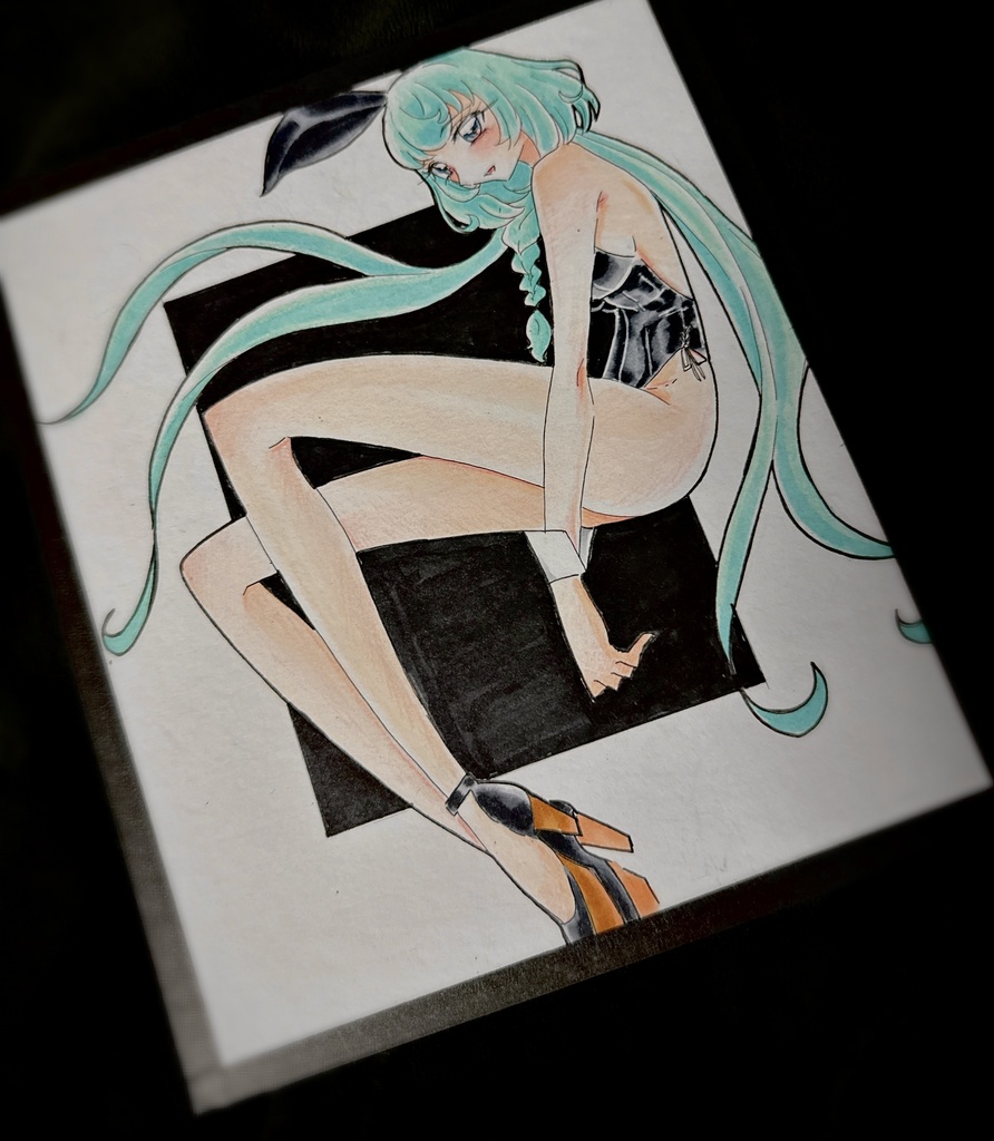 中色紙　アリシアシャーロット　アイカツフレンズ